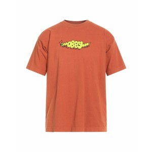 オベイ メンズ Tシャツ トップス T-shirts Rust
