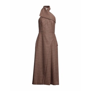 ブランドン・マクスウェル レディース ワンピース トップス Long dresses Brown