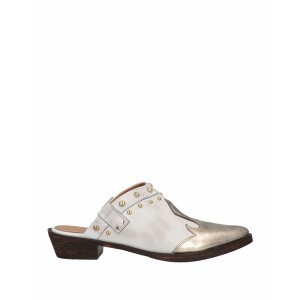 コーラルブルー レディース サンダル シューズ Mules & Clogs White