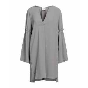 アグノラ レディース ワンピース トップス Short dresses Grey-