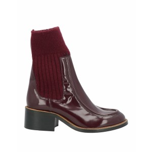 ニー レディース ブーツ シューズ Ankle boots Burgundy