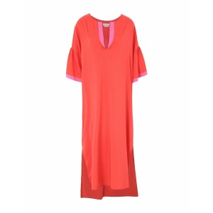 バランタイン レディース ワンピース トップス Midi dresses Red