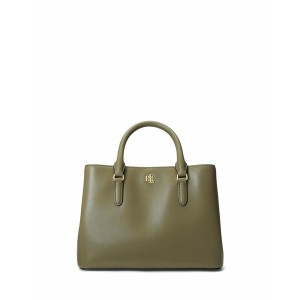 ラルフローレン レディース ハンドバッグ バッグ LEATHER SMALL MARCY SATCHEL Military green