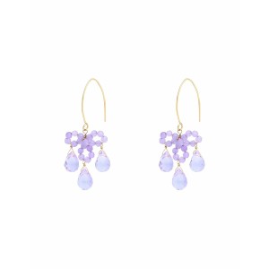 タオレイ レディース ピアス＆イヤリング アクセサリー Earrings Lilac