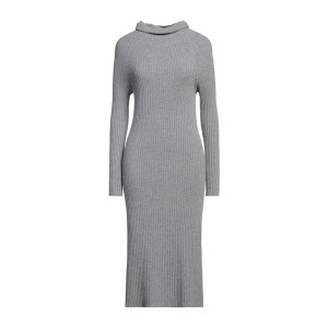 ステファネル レディース ワンピース トップス Midi dresses Light grey