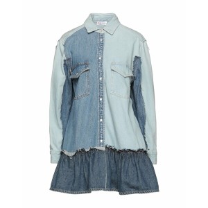 レッドヴァレンティノ レディース ワンピース トップス Short dresses Blue