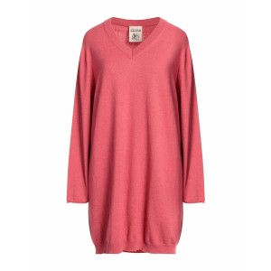 セミクチュール レディース ワンピース トップス Short dresses Fuchsia