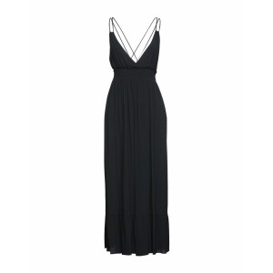 レッドヴァレンティノ レディース ワンピース トップス Long dresses Black