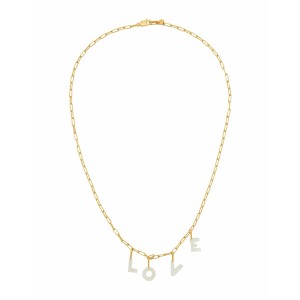 マリア ブラック レディース ネックレス・チョーカー・ペンダントトップ アクセサリー Love Necklace Gold HP Gold