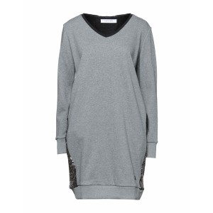 エマアンドガイア レディース ワンピース トップス Short dresses Grey