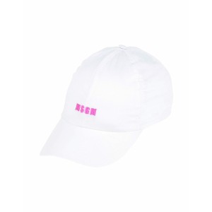 エムエスジイエム レディース 帽子 アクセサリー Hats White