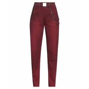 ハイ レディース カジュアルパンツ ボトムス Pants Burgundy