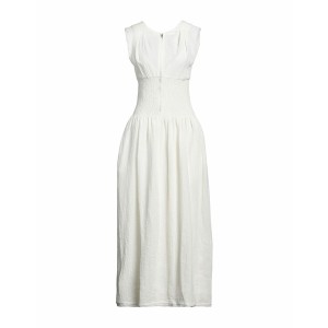 ジル・サンダー レディース ワンピース トップス Long dresses Cream