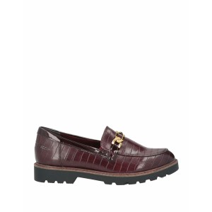 タマリス レディース スリッポン・ローファー シューズ Loafers Burgundy