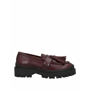 ハイ レディース スリッポン・ローファー シューズ Loafers Burgundy