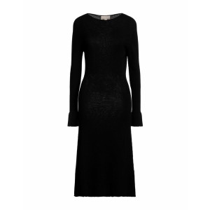 １２０％リノ レディース ワンピース トップス Midi dresses Black