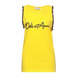 オーディー エト アモー レディース カットソー トップス Tank tops Yellow