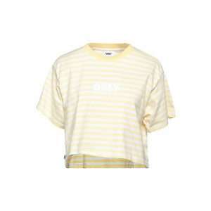 オベイ レディース Tシャツ トップス T-shirts Yellow