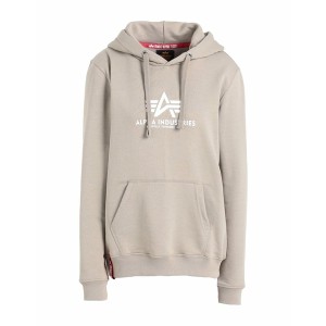 アルファインダストリーズ レディース パーカー・スウェットシャツ アウター Sweatshirts Khaki