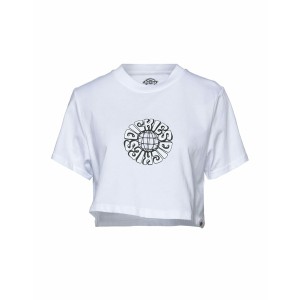 ディッキーズ レディース Tシャツ トップス T-shirts White