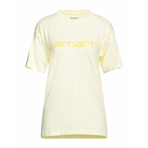 カーハート レディース Tシャツ トップス T-shirts Light yellow