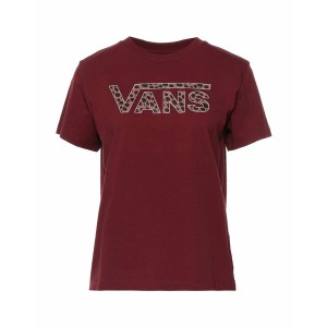 バンズ レディース Tシャツ トップス T-shirts Burgundy