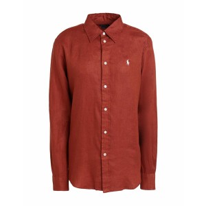 ラルフローレン レディース シャツ トップス Shirts Brick red