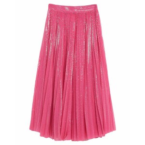 エムエスジイエム レディース スカート ボトムス Long skirts Fuchsia