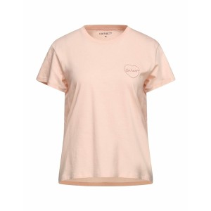カーハート レディース Tシャツ トップス T-shirts Pink