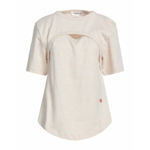 ヴィクトリア ベッカム レディース Tシャツ トップス T-shirts Beige