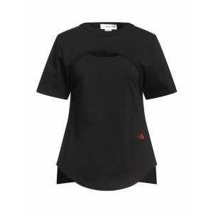 ヴィクトリア ベッカム レディース Tシャツ トップス T-shirts Black