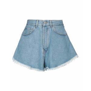 フォルテクチュール レディース デニムパンツ ボトムス Denim shorts Blue