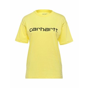 カーハート レディース Tシャツ トップス T-shirts Yellow