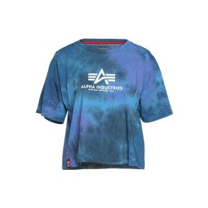 アルファインダストリーズ レディース Tシャツ トップス T-shirts Blue