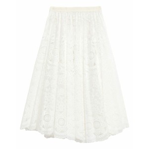 レッドヴァレンティノ レディース スカート ボトムス Midi skirts White