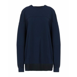 ハイ レディース パーカー・スウェットシャツ アウター Sweatshirts Navy blue