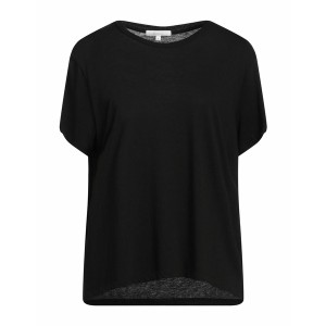 ボーイッシュ レディース Tシャツ トップス T-shirts Black