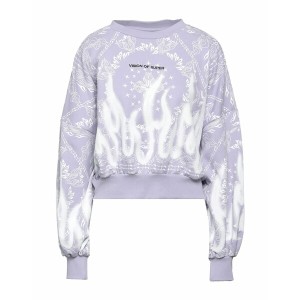 ヴィジョン・オブ・スーパー レディース パーカー・スウェットシャツ アウター Sweatshirts Lilac