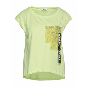 ジジル レディース Tシャツ トップス T-shirts Acid green