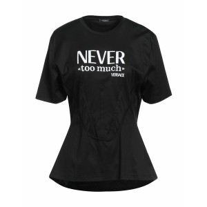 ヴェルサーチ レディース Tシャツ トップス T-shirts Black