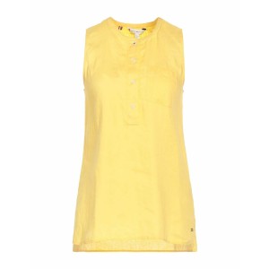 トミー ヒルフィガー レディース カットソー トップス Tops Yellow