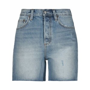 ボーイッシュ レディース カジュアルパンツ ボトムス Denim shorts Blue