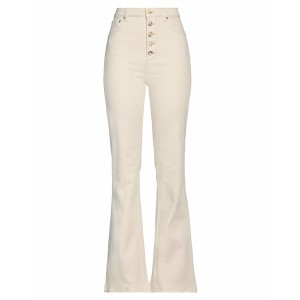 ボーイッシュ レディース デニムパンツ ボトムス Denim pants Ivory