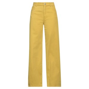 バウムウンドヘルガーデン レディース デニムパンツ ボトムス Denim pants Mustard