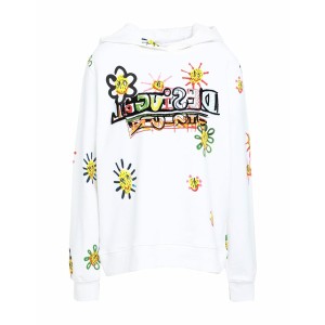 デジグアル レディース パーカー・スウェットシャツ アウター Sweatshirts White