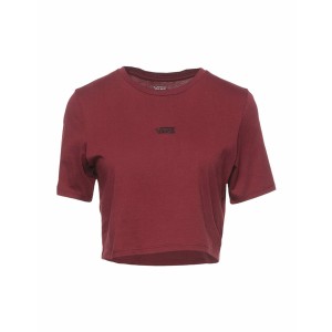 バンズ レディース Tシャツ トップス T-shirts Burgundy