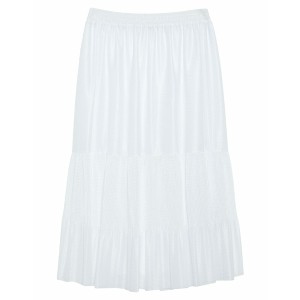 レッドヴァレンティノ レディース スカート ボトムス Midi skirts White