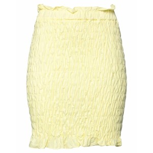 エムエスジイエム レディース スカート ボトムス Mini skirts Yellow