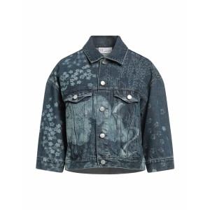 レッドヴァレンティノ レディース ジャケット＆ブルゾン アウター Denim outerwear Blue