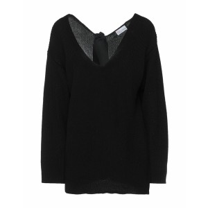 レッドヴァレンティノ レディース ニット&セーター アウター Sweaters Black